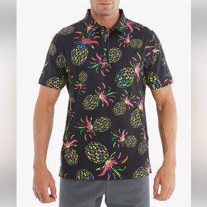 Men’s Golf Pineapple Polo XL